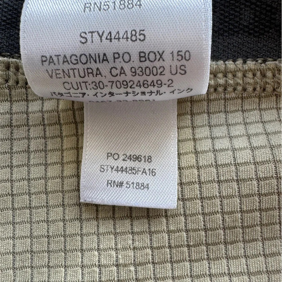 Patagonia Capilene Midweight Taupe Base Layer Mens Size XXL - Picture 12 of 13